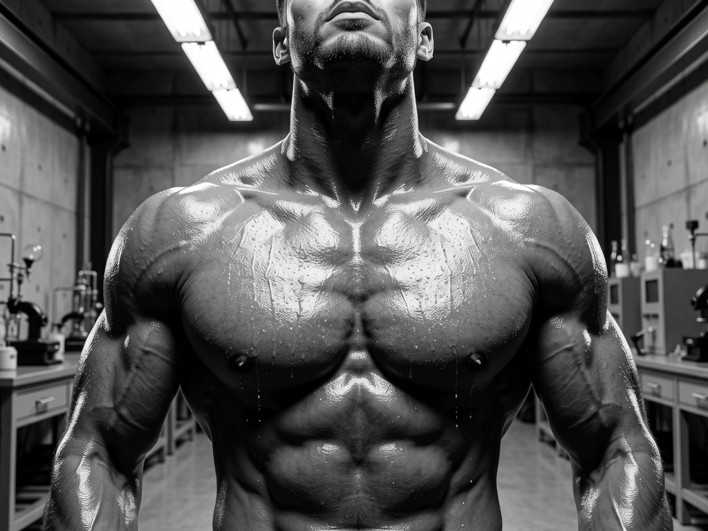 Muscular tension and physical conditioning aesthetic